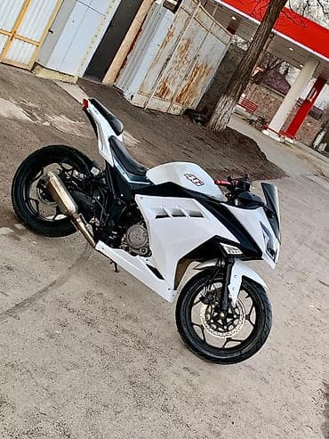 всё родное: Спортбайк Kawasaki, 300 куб. см, Бензин, Взрослый, Новый — 10