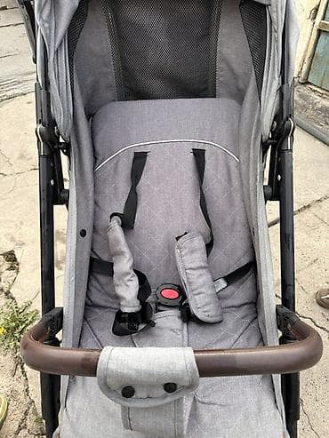 quinny mood: Прогулочная коляска серого цвета - Просторное сиденье с мягким — 1