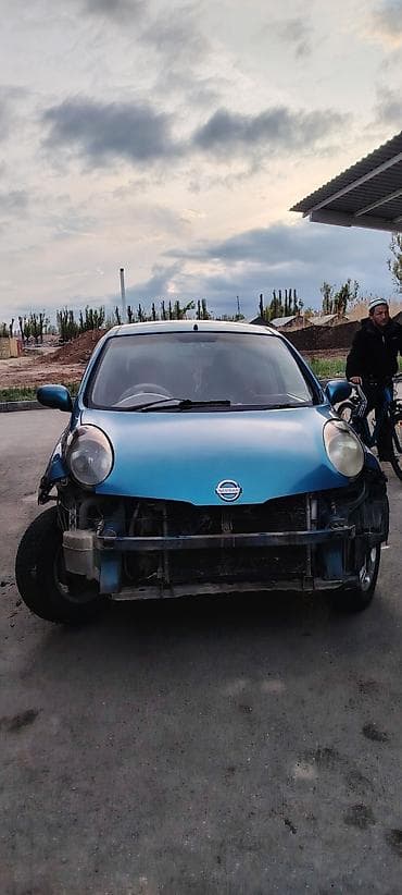 токмок продажа: Nissan Март: 2003 г., 1.3 л, Автомат, Бензин, Хетчбек — 6