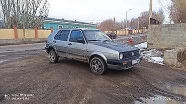 r16 225: Volkswagen Golf: 1990 г., 1.8 л, Механика, Бензин, Хэтчбэк — 1