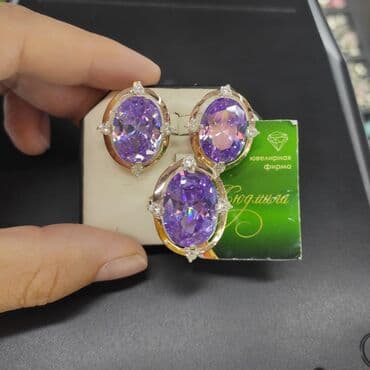 свадебные платья от производителя: Набор украшений, Проба 925, Женские, Новый — 1