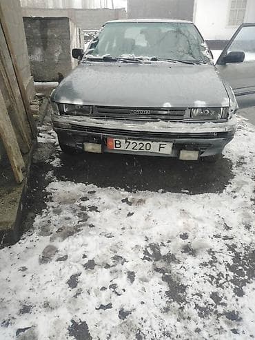 тойота секвойя 1: Toyota Corolla: 1989 г., Механика, Бензин, Седан — 7