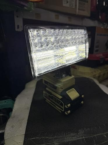 Прожекторы: Аккумуляторный светодиодный прожектор 21 В - Яркий LED-прожектор на — 3