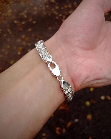 Жеке буюмдар: Чынжыр, Бисмарк, Үлгүсү 925, Унисекс, Жаңы — 5