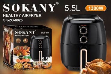 Аэрофритюрница Sokany SK-ZG-8026 Характеристики Бренд:Sokany