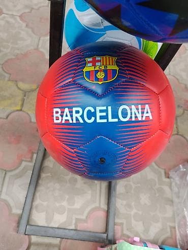 Футбольный мяч Barcelona (FCB) - Дизайн в фирменных цветах с — 1