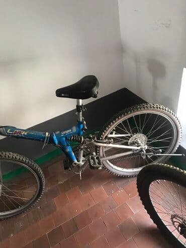 купить велосипед с большими шинами: Горный велосипед, Lespo, Рама M (156 - 178 см), Сталь, Б/у — 1