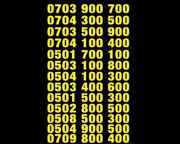 0703 900 700-3000сом 0704 300 500-3000сом. крутые номера