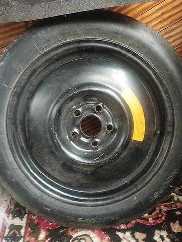 fit 2006: Колеса в сборе R 15, Б/у, Запаска, Легковые, Железные, отверстий - 5 — 2
