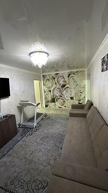 койбагарова: 3 комнаты, 59 м², 104 серия, 1 этаж, Старый ремонт — 6