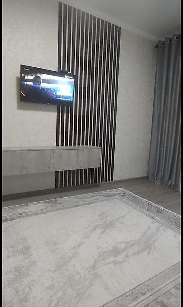 osh flat: 1 комната, 37 м², Азия Молл Элитка, 11 этаж, Евроремонт — 3
