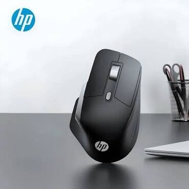 компьютерные мыши aukey: Беспроводная мышь эргономичная. HP Professor 1(серый графит) Всё — 1