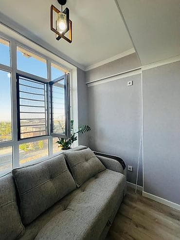 Квартиры: 1 комната, 34 м², Аламедин-1 мкр Элитка, 7 этаж, Евроремонт — 4