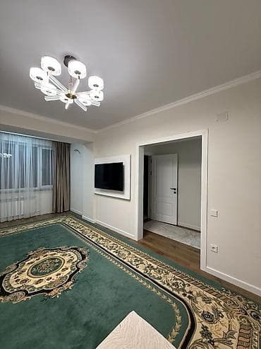 квартира суточная в бишкеке: 1 комната, Душевая кабина, Постельное белье, Кондиционер — 4