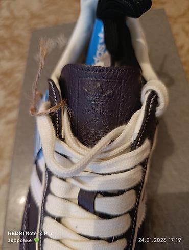 зеленые туфли: Мужские кроссовки, 41, Adidas, Новый, цвет - Синий — 2