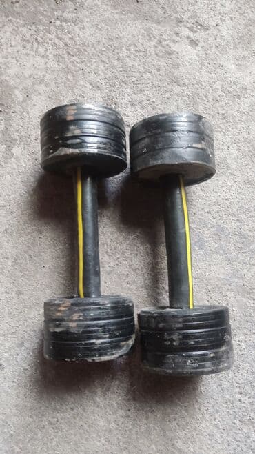 гантели наборные хромированные: Гантели по 3кг каждая — 1