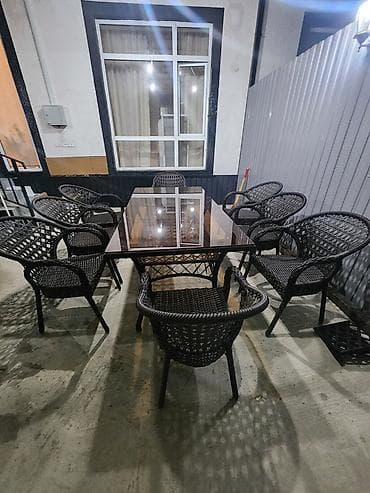 table study: Комплект садовой мебели, Кресла, Ротанг — 8