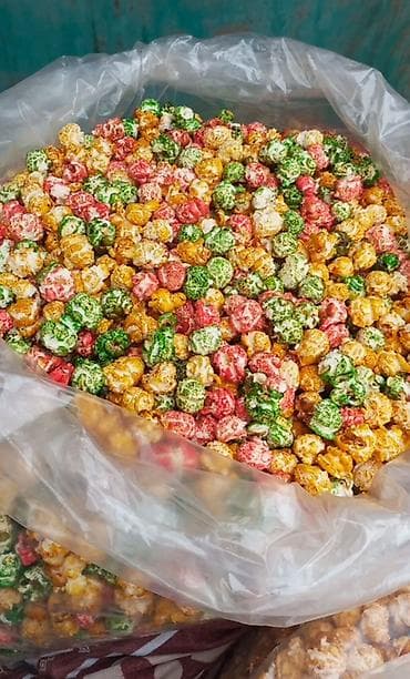 Оптом и в розницу Попкорн «Фруктовый микс» — готовая сладкая закуска