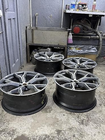 диски на бмв х5 разноширокие: Литые Диски R 21 BMW, Комплект, отверстий - 5, Б/у — 5