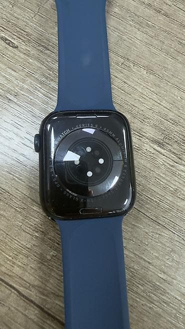 Apple Watch: Смарт‑часы Apple Watch Series 9, размер 45 мм, корпус алюминий, задняя — 3