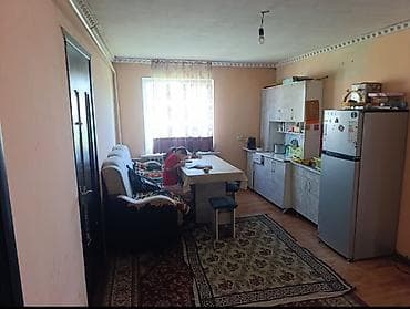 дом барачного типа: Дом с участком - Одноэтажный кирпичный дом с двускатной крышей — 3