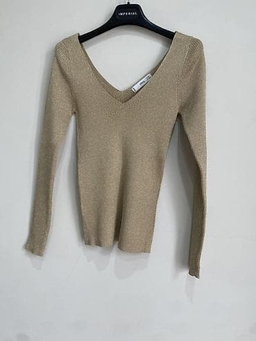 скупка одежда: Подборка женских вещей (5 единиц): 1) Джинсовая рубашка MNG (Mango) — 4