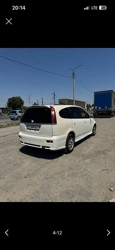 audi a4 2001: Honda Stream: 2002 г., 0.2 л, Автомат, Газ, Минивэн — 1