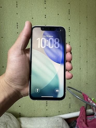11 pro max: IPhone 13, Б/у, 128 ГБ, Белый, 100 % — 6