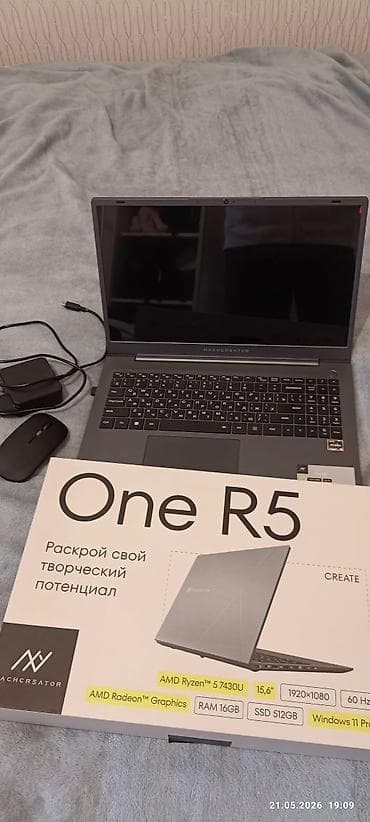 Ноутбук MACHCREATOR One R5 Характеристики: - Экран IPS, 1920×1080
