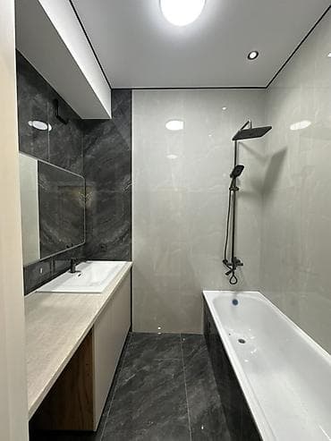 new city: 2 комнаты, 50 м², Асанбай мкр Элитка, 11 этаж, Дизайнерский ремонт — 5