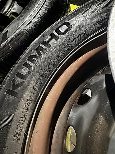 175 70 я13: Колеса в сборе 175 / 60 / R 13, Лето, Б/у, Комплект, Железные, отверстий - 4 — 3