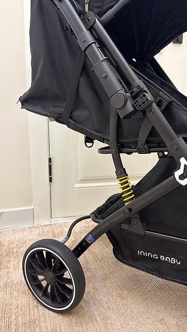 коляски ining baby: Коляска, цвет - Черный, Новый, Самовывоз — 2