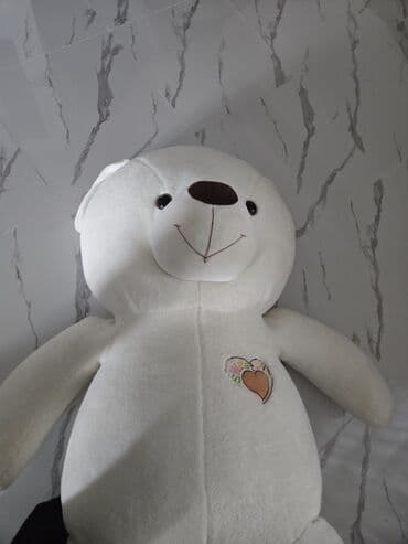 строительная одежда: Большой плюшевый мишка - Цвет: молочный/кремовый - Рост: примерно — 4