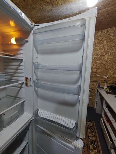 вентиляция домов: Холодильник Indesit, Б/у, Двухкамерный, De frost (капельный), 60 * 195 * 60 — 8