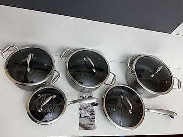 dinner table: Набор кухонной посуды Vicalina VL-4021, серия Solid — 10 предметов из — 3