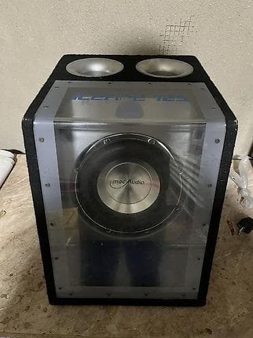 магнитофон авто: Сабвуфер macAudio Icefire 12S в корпусе Тип сабвуфер — Типоразмер 25 — 1