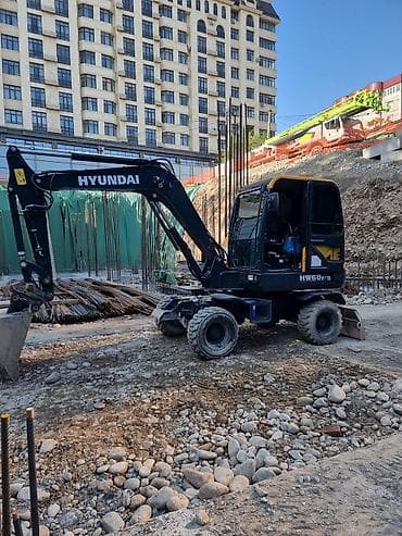 куплю хундай экскаватор 55: Экскаватор, Hyundai, 2025 г., Колесный — 1