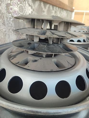 диски 5 108: Железные Диски R 16 Mercedes-Benz, Комплект, отверстий - 6, Б/у — 5