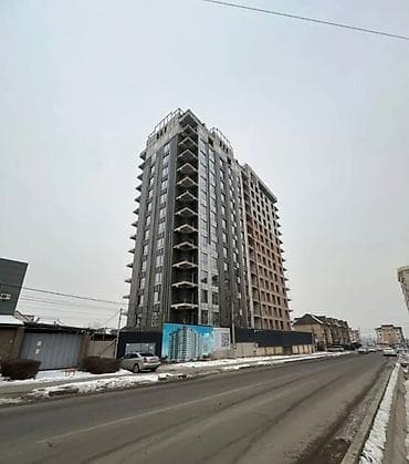 osh flat: 1 комната, 47 м², Южная Магистраль Элитка, 10 этаж, ПСО (под самоотделку) — 4