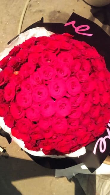 магазин цветы: 51 роза и 101 роза 24/7 Акция не дорого‼️ — 8
