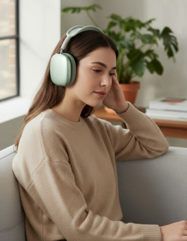 ipod touch наушники: Полноразмерные, Apple, Новый, Беспроводные (Bluetooth), Классические — 1