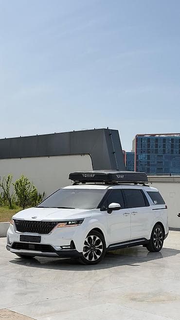 автомобильная рация: КИА Карнивал с палаткой на крыше GAIA (жёсткий кофр) - Форм-фактор — 4