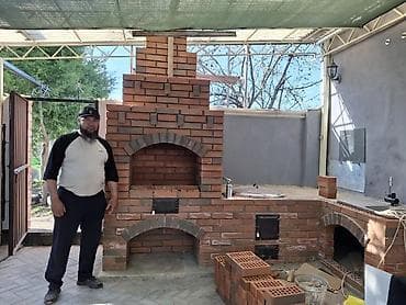 печка для лаваш: Кладка печей, каминов и уличных комплексов из кирпича - — 8