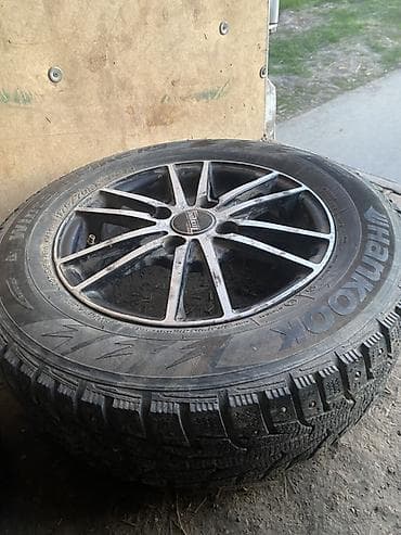 subaru forester 3: Колеса в сборе 175 / 70 / R 13, Зимняя шипованная, Комплект, Литые — 3