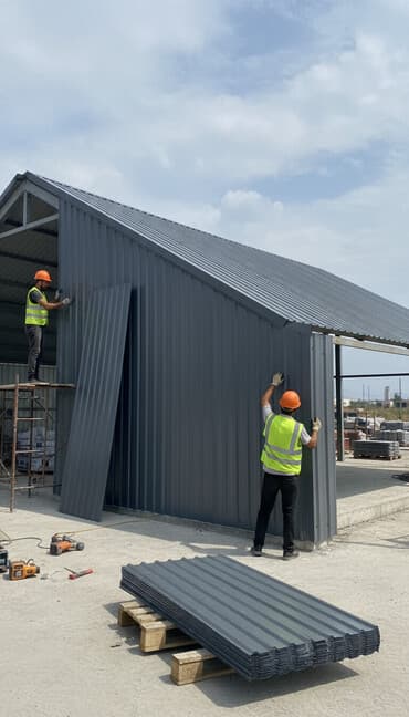 рефленный лист: Профнастил для кровли и стен - Профиль: трапециевидный, усиленные — 1