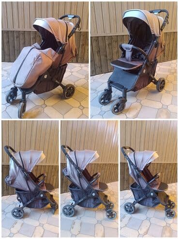 прокат велосипедов бишкек: Коляска, цвет - Коричневый — 1