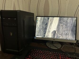 видеокарта для настольного компьютера: Компьютер, ядер - 4, ОЗУ 16 ГБ, Для работы, учебы, Б/у, Intel Core i3, SSD — 2