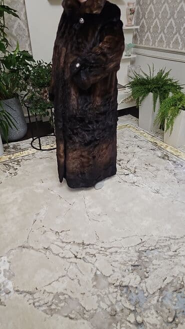 шубы норковые: Шуба, Норка, Длинная модель, 4XL — 3