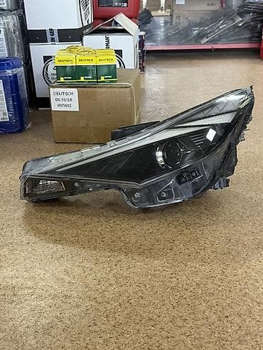 авто шпаклевка: Передняя левая фара Hyundai 2020 г., Б/у, Оригинал — 1