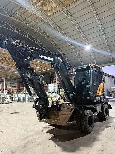 сары булун: Экскаватор, Hyundai, Дөңгөлөктүү — 5